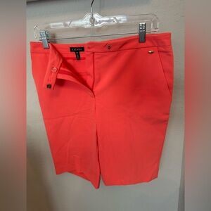 Escada Vibrant Coral Women's Shorts